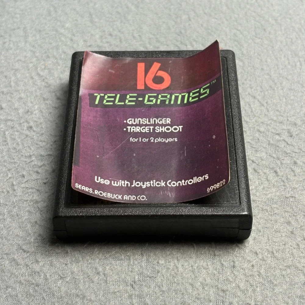 Atari 2600 Game Cartridge Lot of 6 Seaquest Demon Attack Video Pinball Football